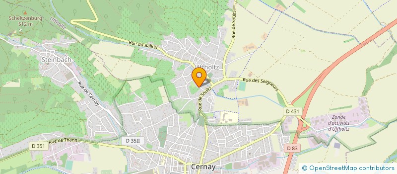 localisation de l'entreprise TRANS J.M.L  ASPACH-LE-BAS