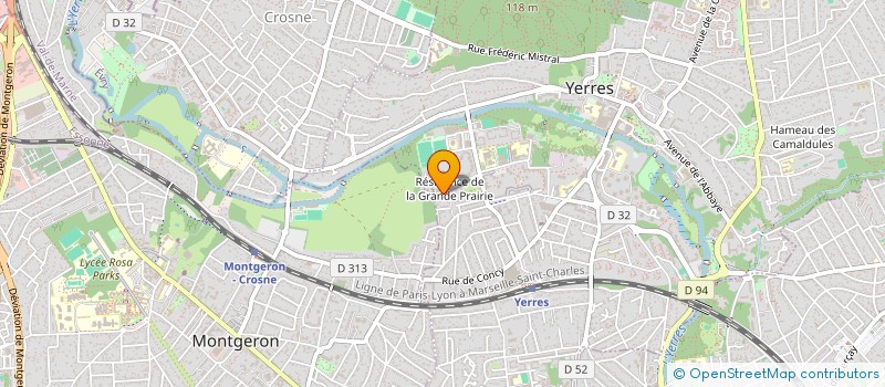 localisation de l'entreprise TRANS JOB à YERRES