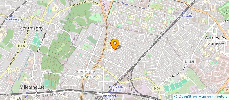 localisation de l'entreprise TRANS KAR à PIERREFITTE-SUR-SEINE