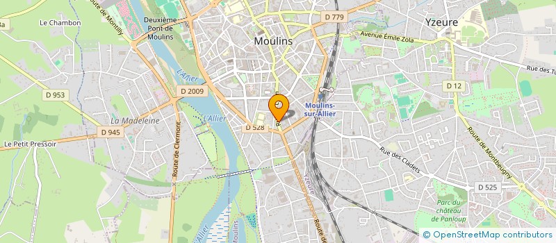 localisation de l'entreprise TRANS-KIT à MOULINS