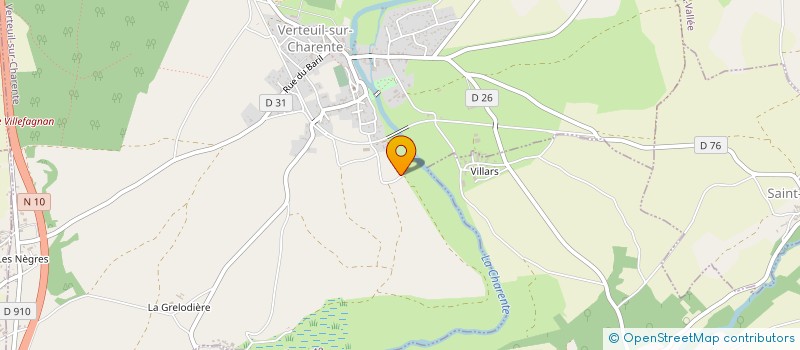 localisation de l'entreprise TRANS L.M à VERTEUIL-SUR-CHARENTE
