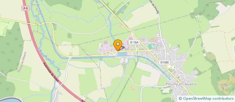 localisation de l'entreprise TRANS LAU à POUILLY-EN-AUXOIS