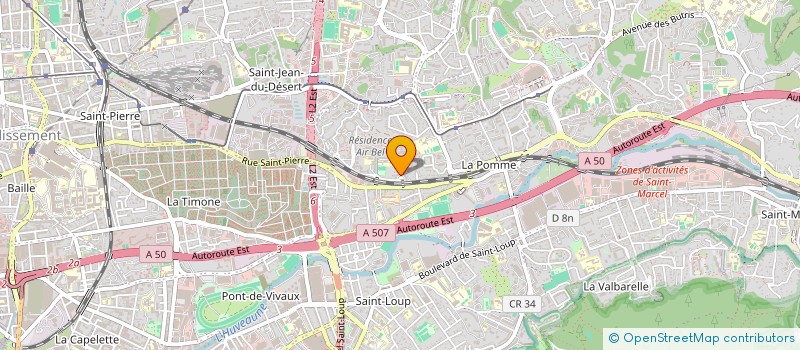 localisation de l'entreprise TRANS.LC à MARSEILLE 11