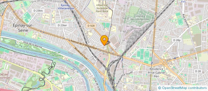 localisation de l'entreprise TRANS LINES à EPINAY SUR SEINE