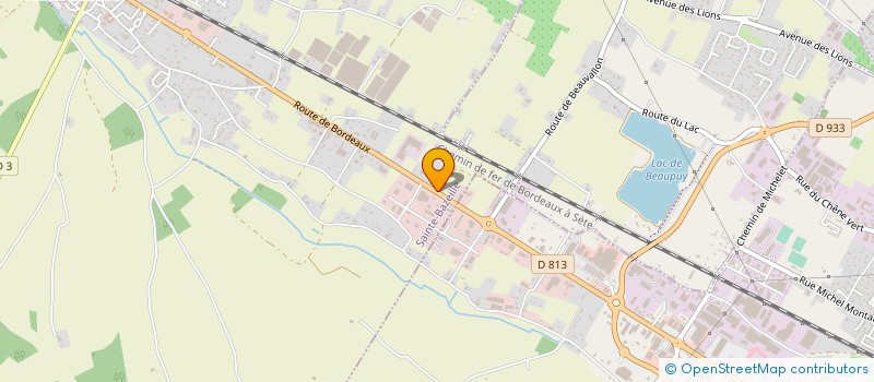 localisation de l'entreprise TRANS LOC AQUITAINE à SAINTE-BAZEILLE