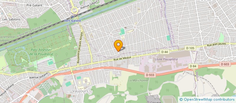localisation de l'entreprise TRANS LOGIS PHARMA à TREMBLAY-EN-FRANCE