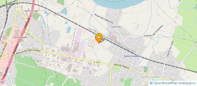 localisation de l'entreprise TRANS'LOUBESIENS à SAINT-LOUBES