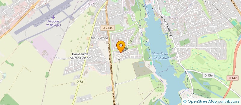 localisation de l'entreprise TRANS MALAKY  BOURGES