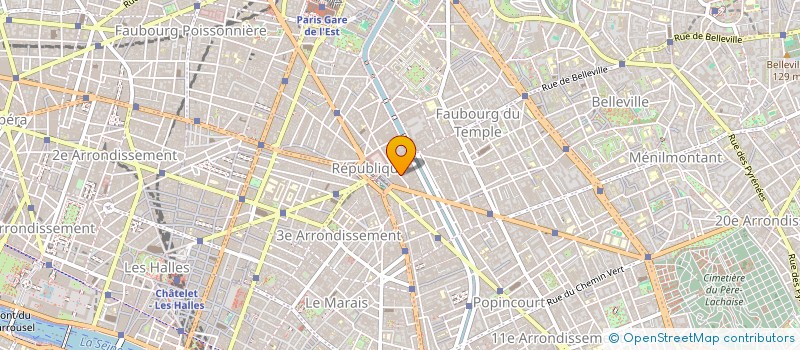 localisation de l'entreprise TRANS'MAN à PARIS