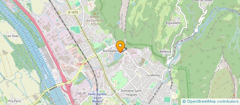 localisation de l'entreprise TRANS MANAGERS 2000 1  SAINT-EGREVE