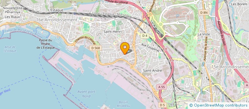 localisation de l'entreprise TRANS MARSEILLAIS à MARSEILLE 16EME