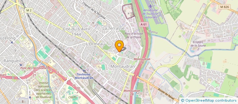 localisation de l'entreprise TRANS MATERIAUX SUD à TOULOUSE