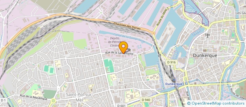 localisation de l'entreprise TRANS MEDIA VISION à DUNKERQUE