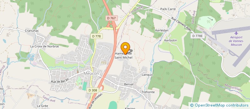 localisation de l'entreprise TRANS MESSAGERIE EXPRESS  SAINT-AVE