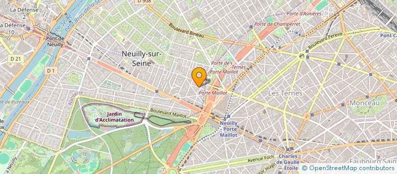 localisation de l'entreprise TRANS METAL à NEUILLY-SUR-SEINE
