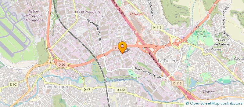 localisation de l'entreprise TRANS MEUBLES à VITROLLES