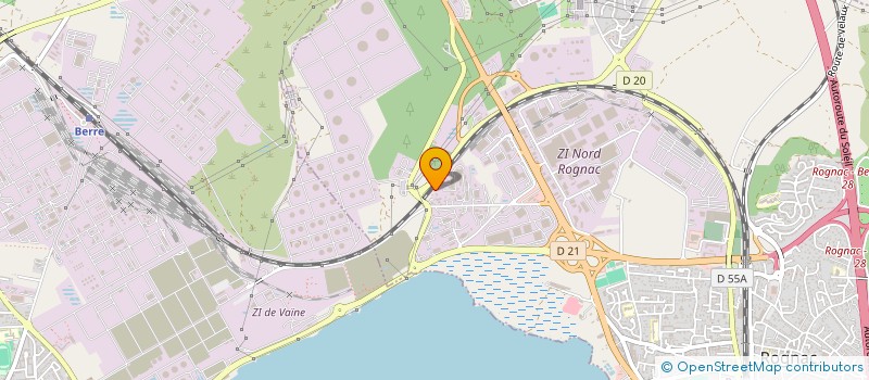 localisation de l'entreprise TRANS MIL à ROGNAC