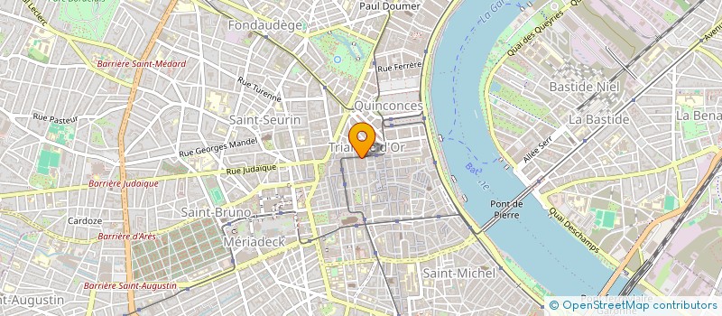 localisation de l'entreprise TRANS MISSION à BORDEAUX