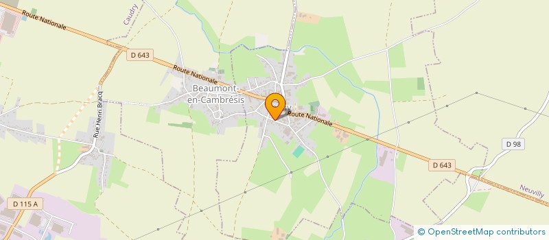localisation de l'entreprise TRANS MP à INCHY