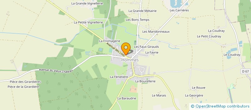 localisation de l'entreprise TRANS NEGOCE  HOMMES