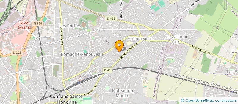 localisation de l'entreprise TRANS NET SERVICES à CONFLANS-SAINTE-HONORINE