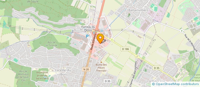 localisation de l'entreprise TRANS NORM à BALLAINVILLIERS