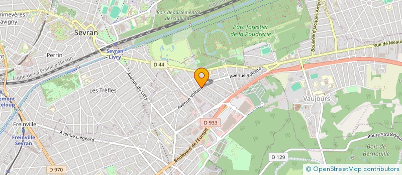 localisation de l'entreprise TRANS NOV à LIVRY-GARGAN