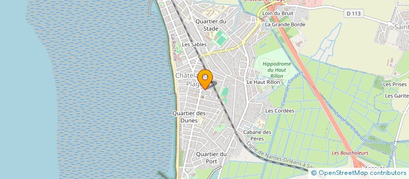 localisation de l'entreprise TRANS OCEAN à CHATELAILLON-PLAGE