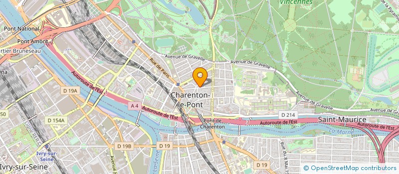 localisation de l'entreprise TRANS OMNIUM DE PARTICIPATIONS HOLDING à CHARENTON-LE-PONT