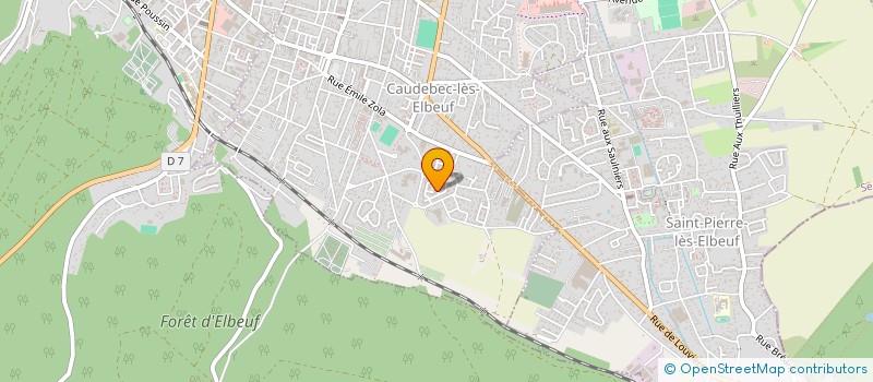 localisation de l'entreprise TRANS PARTNER EURL  CAUDEBEC-LES-ELBEUF