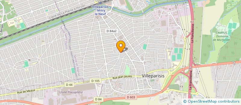 localisation de l'entreprise TRANS PL à VILLEPARISIS