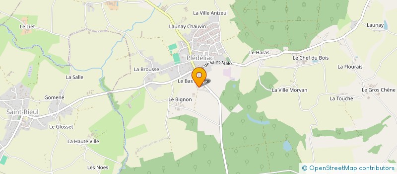 localisation de l'entreprise TRANS PLC à PLEDELIAC