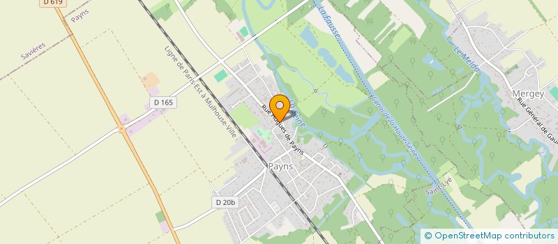 localisation de l'entreprise TRANS PLM à PAYNS