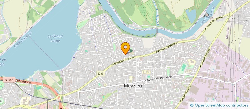 localisation de l'entreprise TRANS POSE à MEYZIEU
