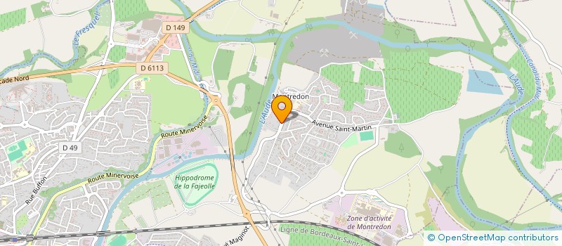 localisation de l'entreprise TRANS PRESSE 11 à CARCASSONNE