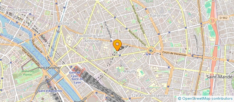 localisation de l'entreprise TRANS PRO FRANCE  PARIS