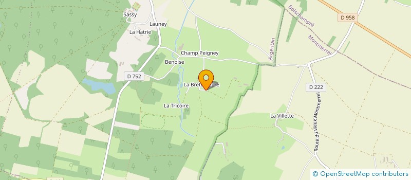localisation de l'entreprise TRANS PROD à BOISCHAMPRE