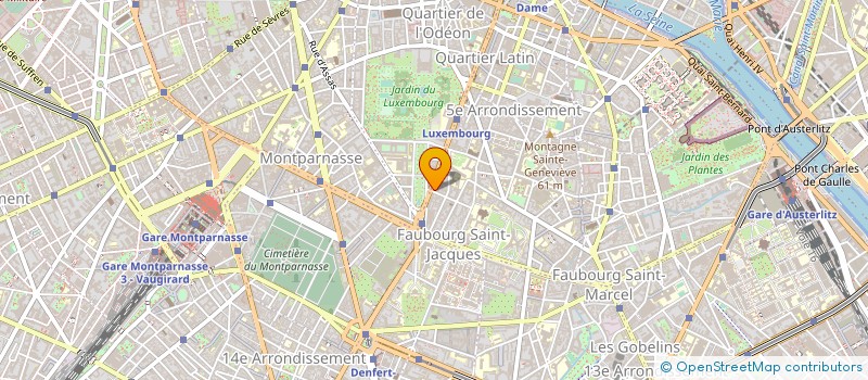 localisation de l'entreprise TRANS PROMO UNIVERSITE  PARIS