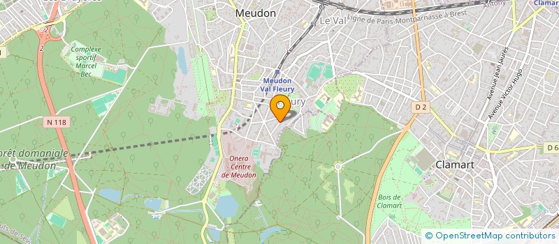 localisation de l'entreprise TRANS PROX SERVICES à MEUDON