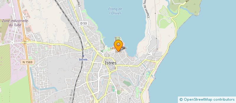 localisation de l'entreprise TRANS PUB à ISTRES