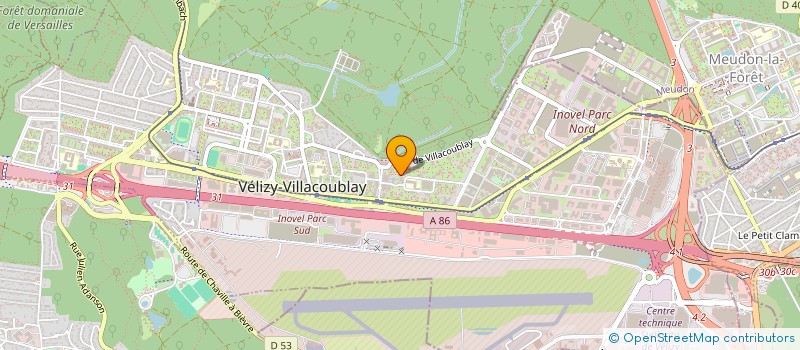 localisation de l'entreprise TRANS-RAFA à VELIZY-VILLACOUBLAY