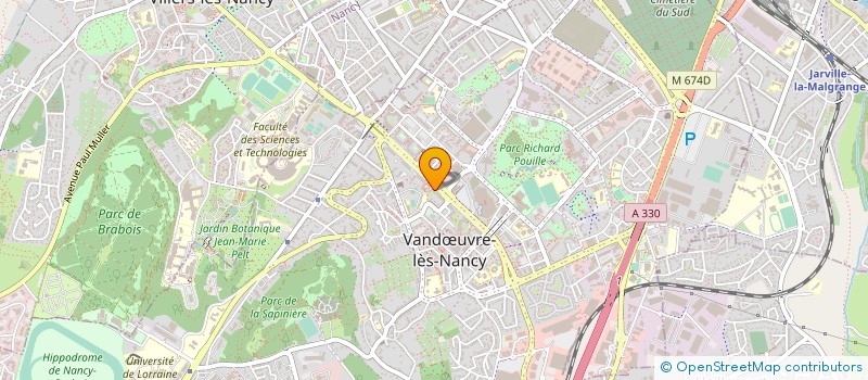 localisation de l'entreprise TRANS RAMI  VANDUVRE-LES-NANCY