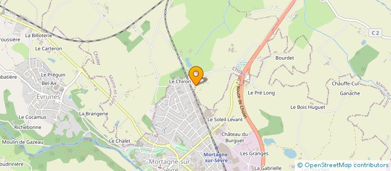 localisation de l'entreprise TRANS RB  NUAILLE