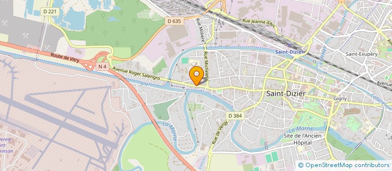 localisation de l'entreprise TRANS-REP à SAINT-DIZIER