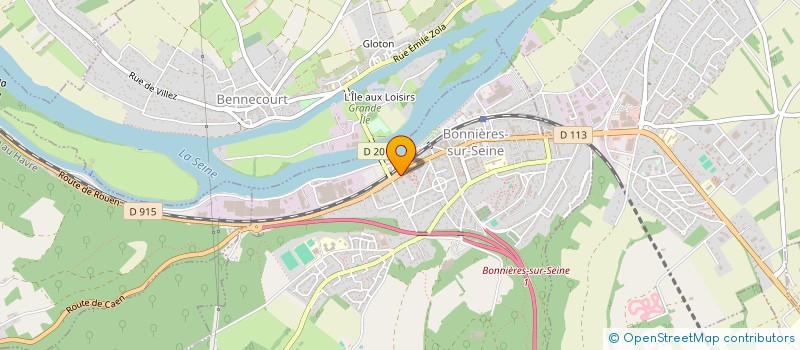 localisation de l'entreprise TRANS REPAS à BONNIERES-SUR-SEINE