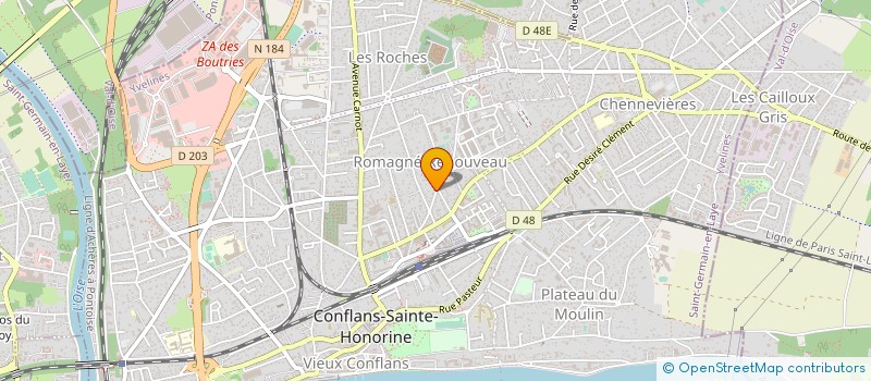 localisation de l'entreprise TRANS RIVERBOAT  CONFLANS-SAINTE-HONORINE