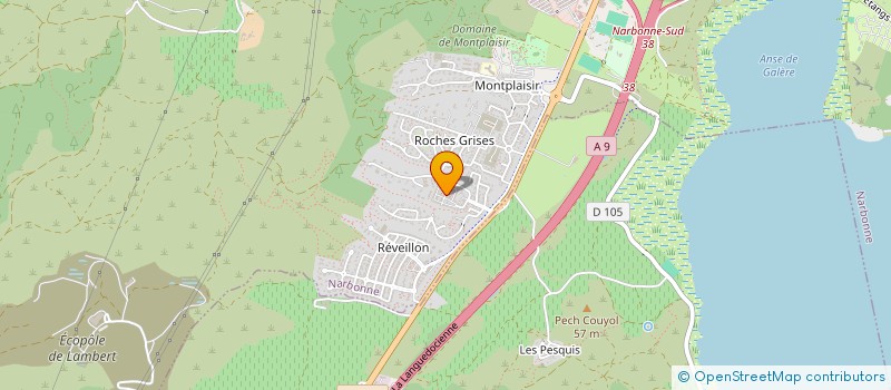 localisation de l'entreprise TRANS ROUTE MULTISERVICES  NARBONNE