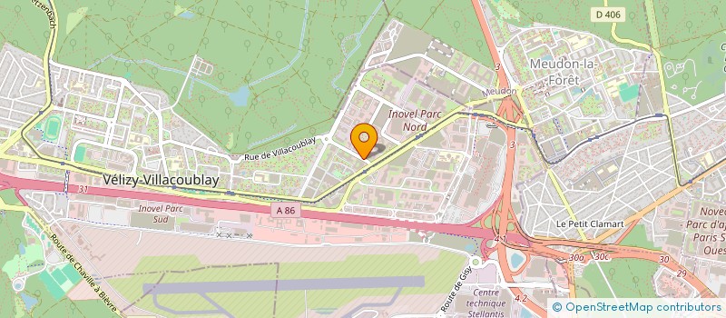 localisation de l'entreprise TRANS-ROUTIERE à VELIZY-VILLACOUBLAY