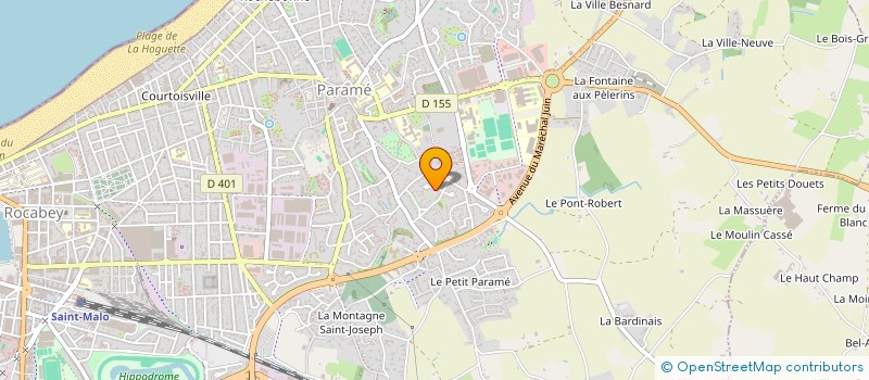 localisation de l'entreprise TRANS SERVANNAISE  SAINT-MALO