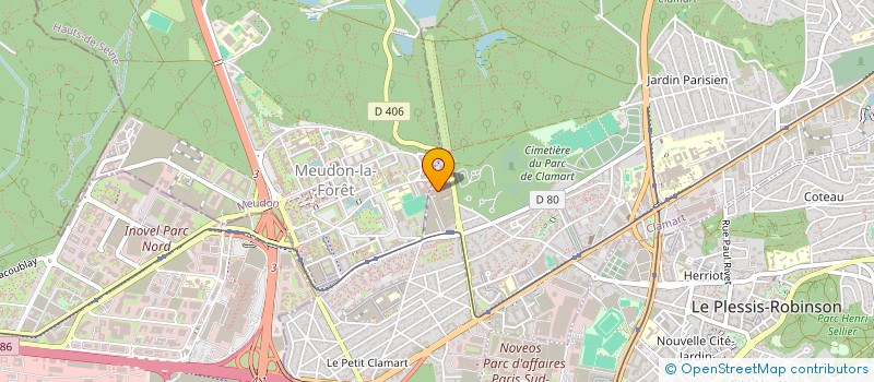 localisation de l'entreprise TRANS-SERVICE 92 à CLAMART